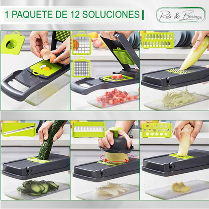 Cortador de Verduras Multifunción